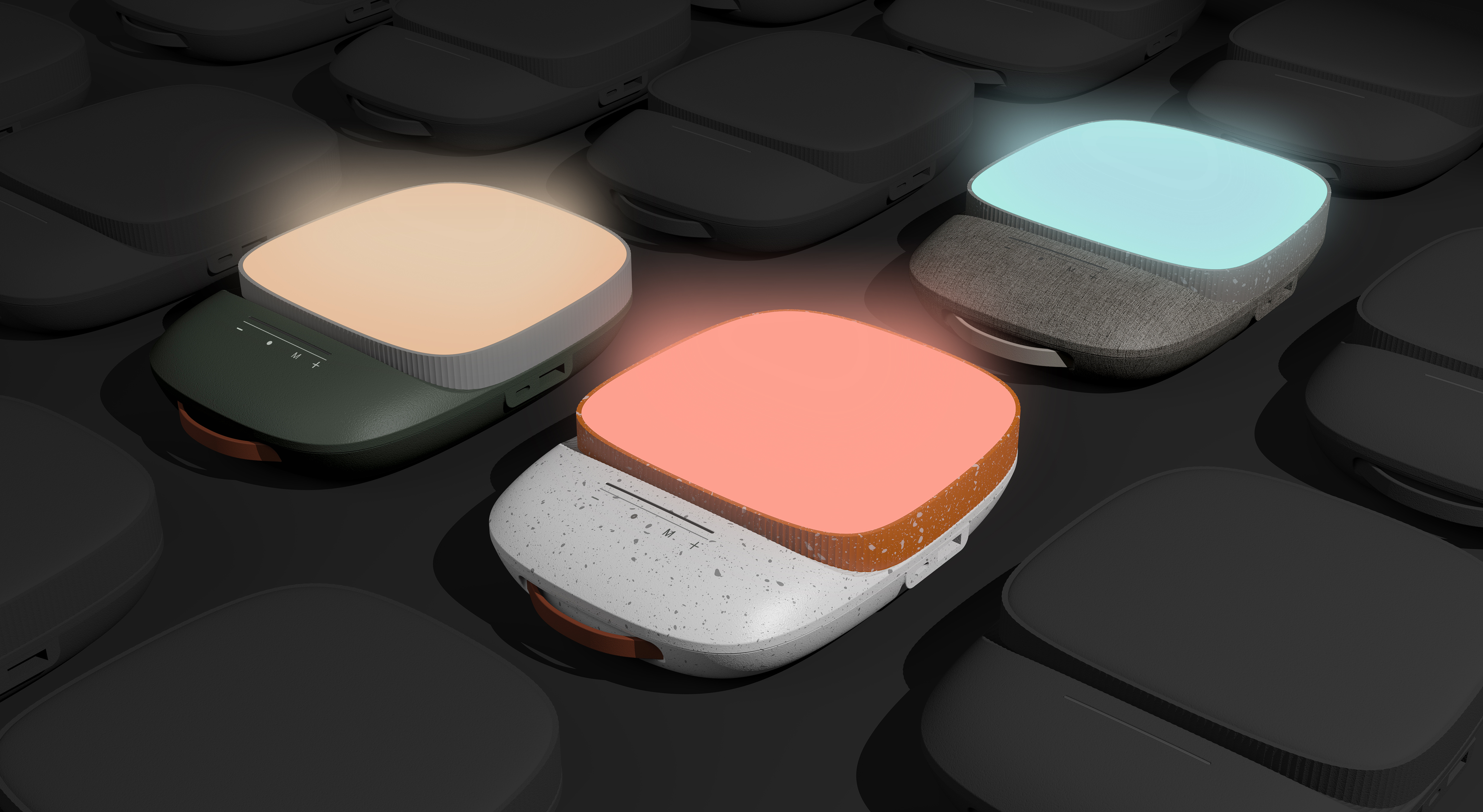 Spade design，Telescopic table lamp，