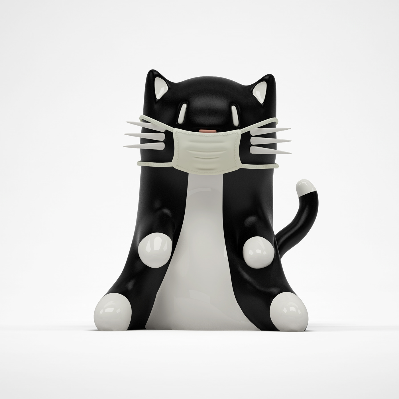 Mask，habit，pneumonia，