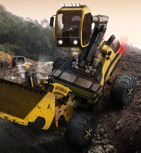 driver，security，Bulldozer，originality，Design，tool，equipment，