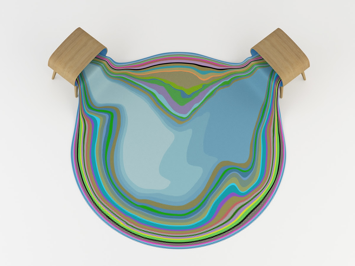 Furniture creativity，Exquisite textile，Fusion design，carpet，furniture design ，