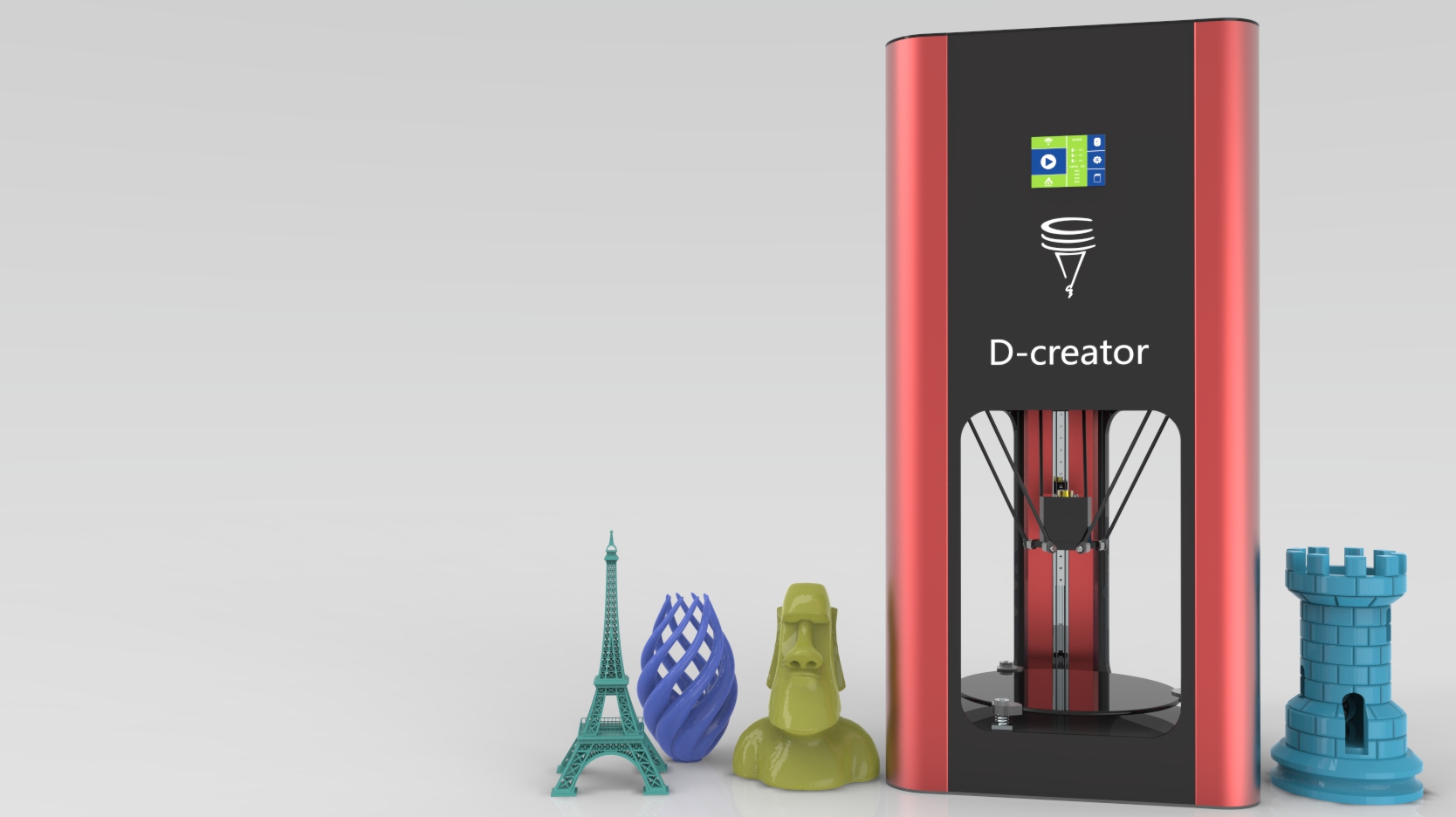 3D printer，3D printing device，Quasi industrial grade，pla，