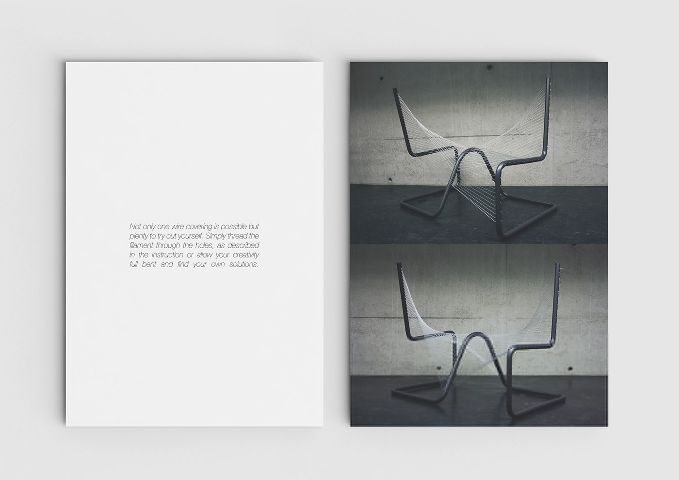 chair，Double chair，Design process，Creative source，