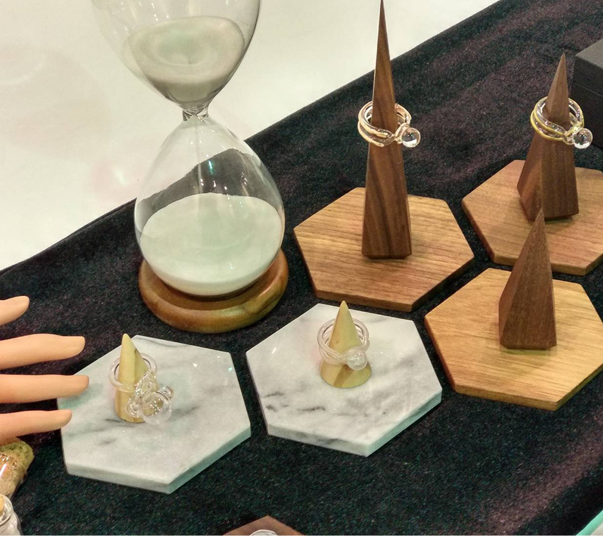 Michael Chang，Timeless，Ring，Pearl sand，ornaments，