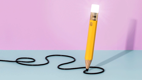 pencil，Desk lamp，originality，Design，tool，
