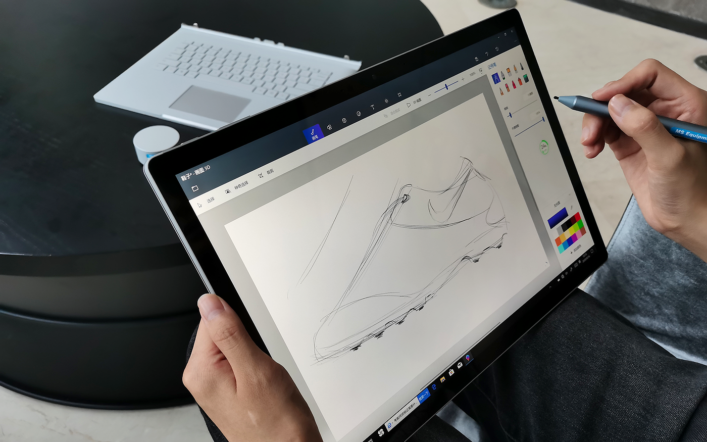 industrial design，Evaluation，Surface Book 3，Creative PC，