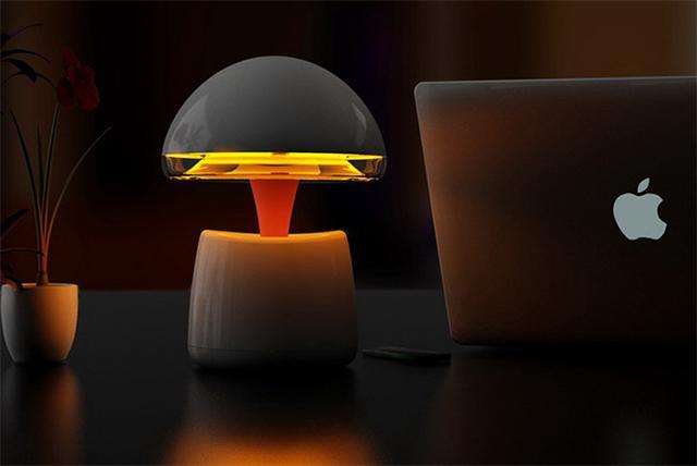 lovely，Mushroom lamp，Design，originality，tool，
