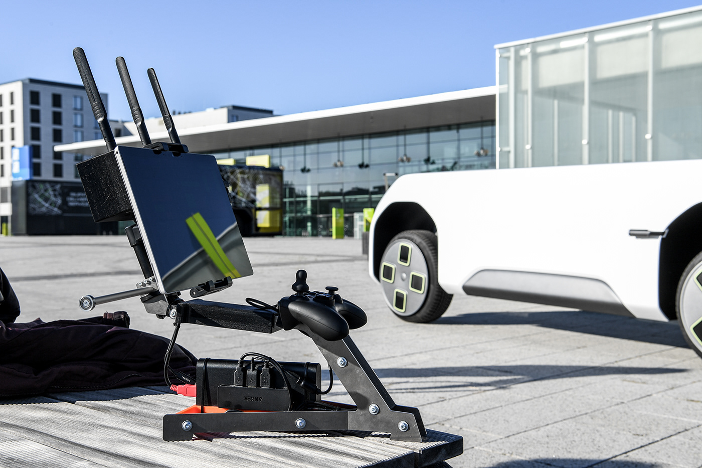 Driverless，electric vehicle，concept，U-Shift，modularization，