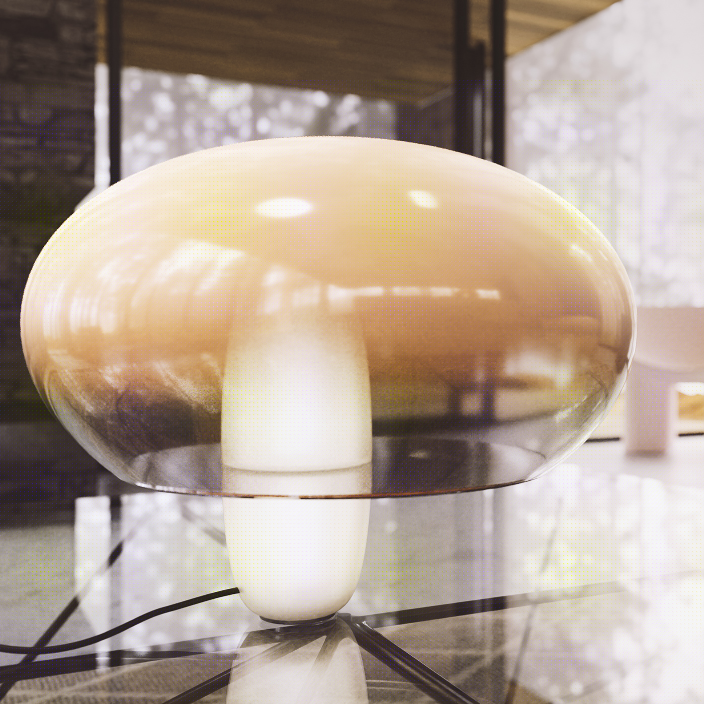 Glass，lamp，lightning，