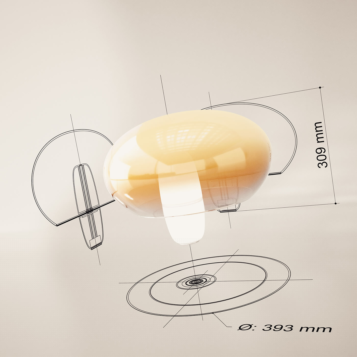 Glass，lamp，lightning，