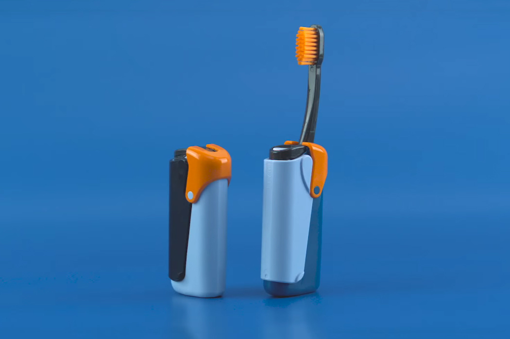 travel，toothbrush，tool，equipment，originality，Design，