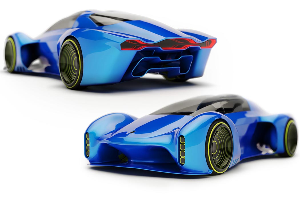 Porsche，Concept Car，Automatic driving，