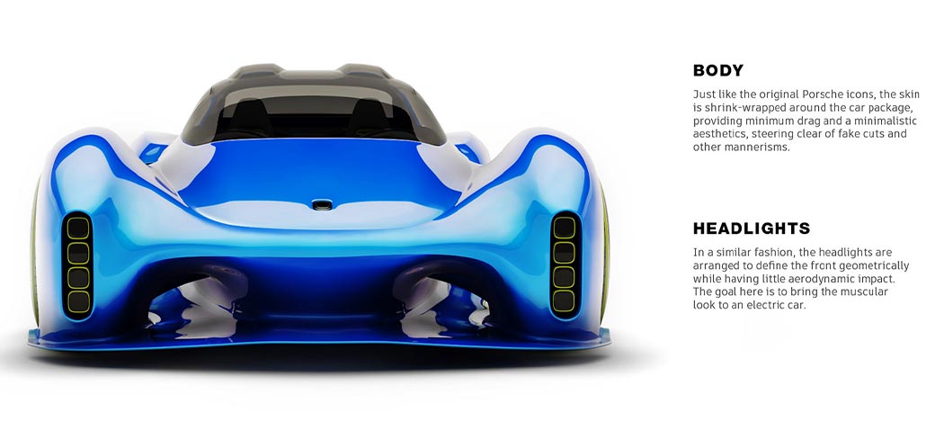 Porsche，Concept Car，Automatic driving，