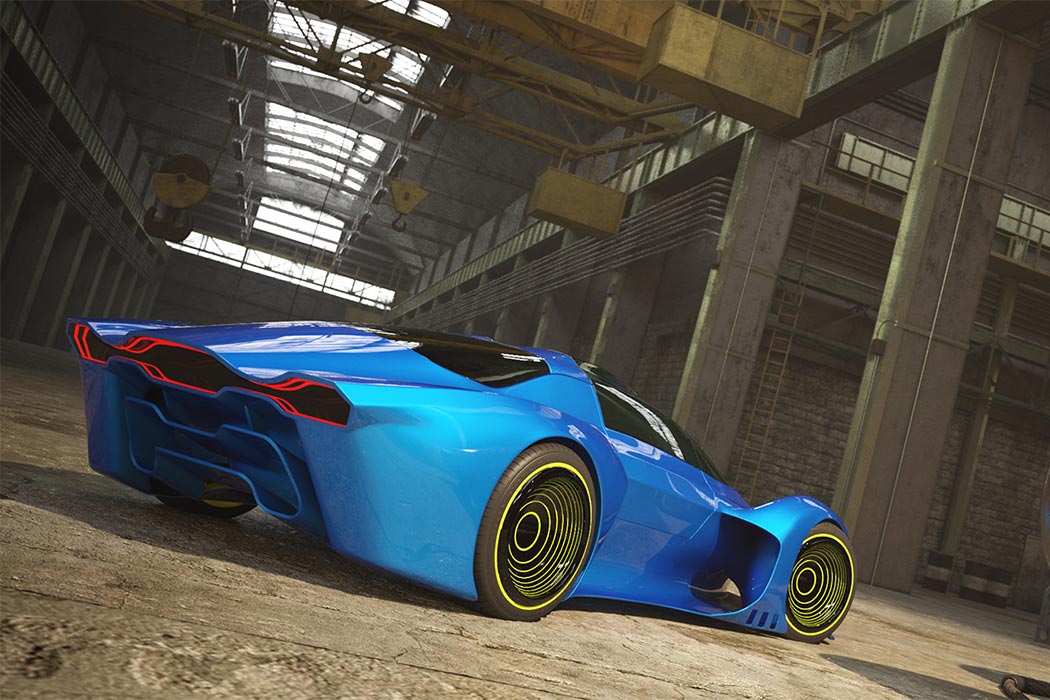 Porsche，Concept Car，Automatic driving，