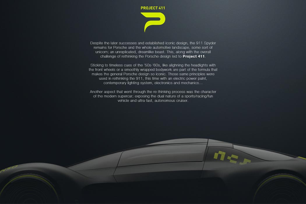 Porsche，Concept Car，Automatic driving，