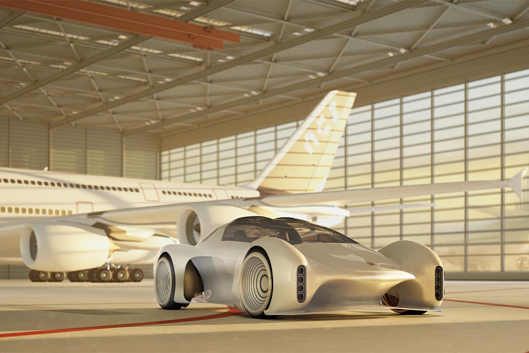 Porsche，Concept Car，Automatic driving，