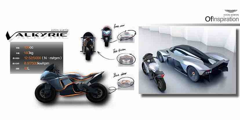 Aston Martin，concept，motorcycle，sample reels，