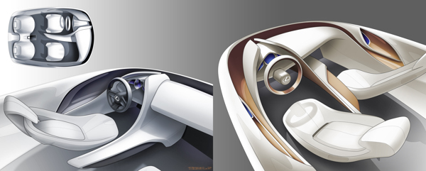 With feeling，automobile，Interior，Design，appreciate，originality，