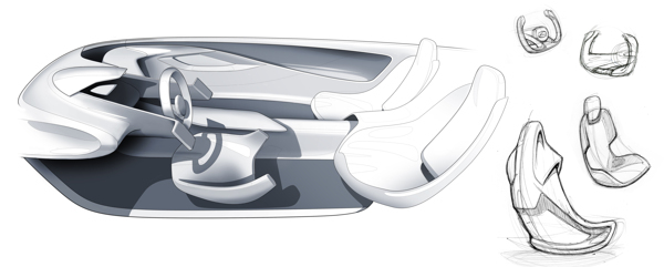 With feeling，automobile，Interior，Design，appreciate，originality，