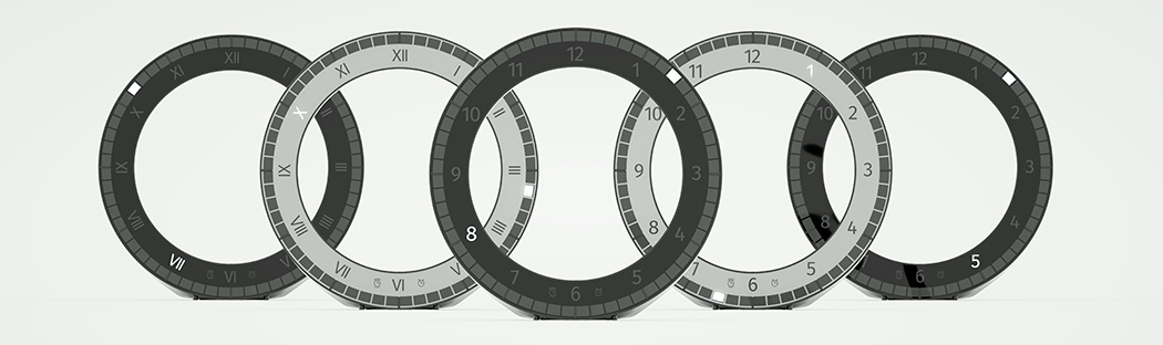 simple，clocks and watches，Design，originality，Digital，