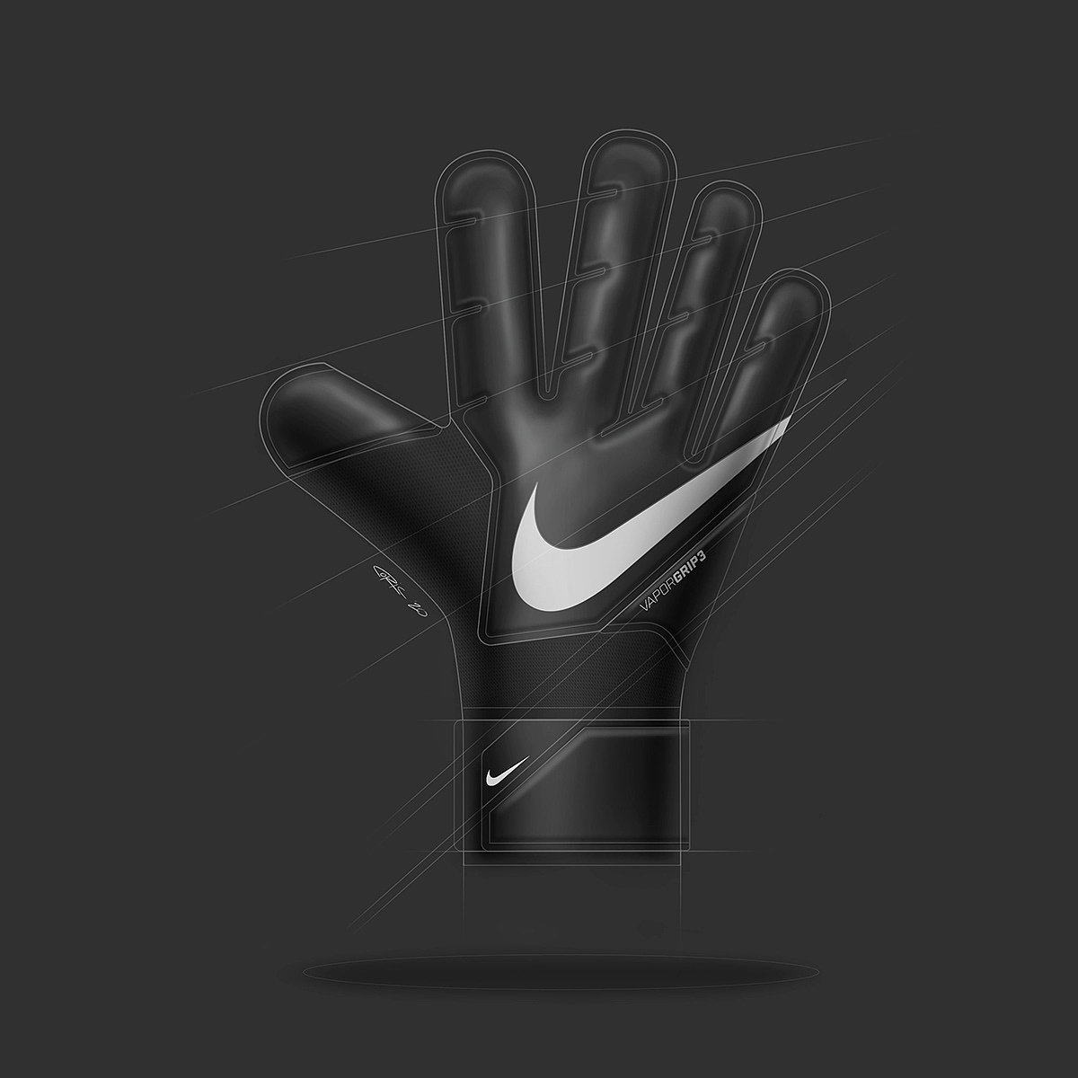 Football，goalkeeper，nike，glove，