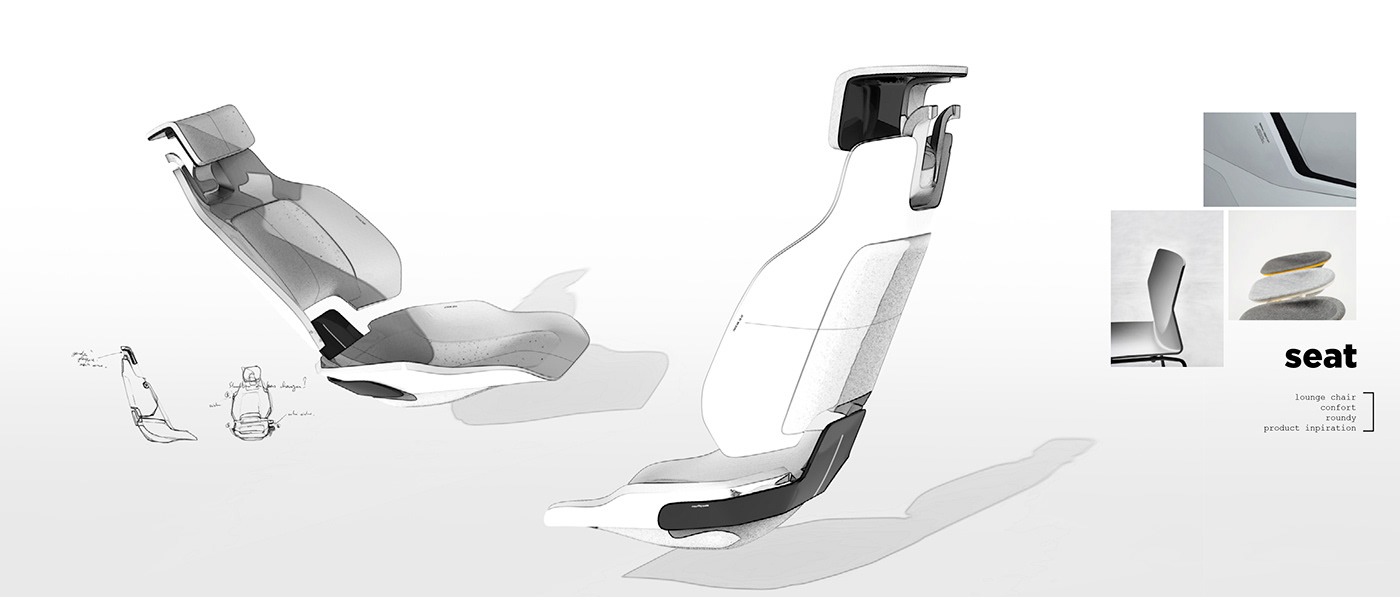 JAGUAR INTERIOR，Jaguar interior，Hand drawn，
