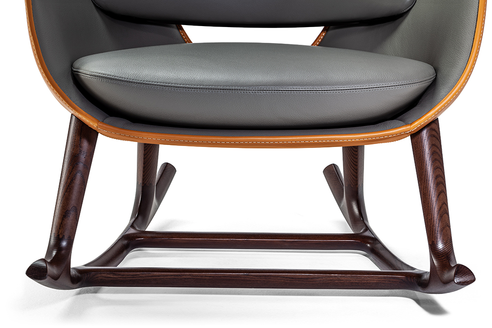 Rocking chair，wooden ，comfortable，modern，sustainable，