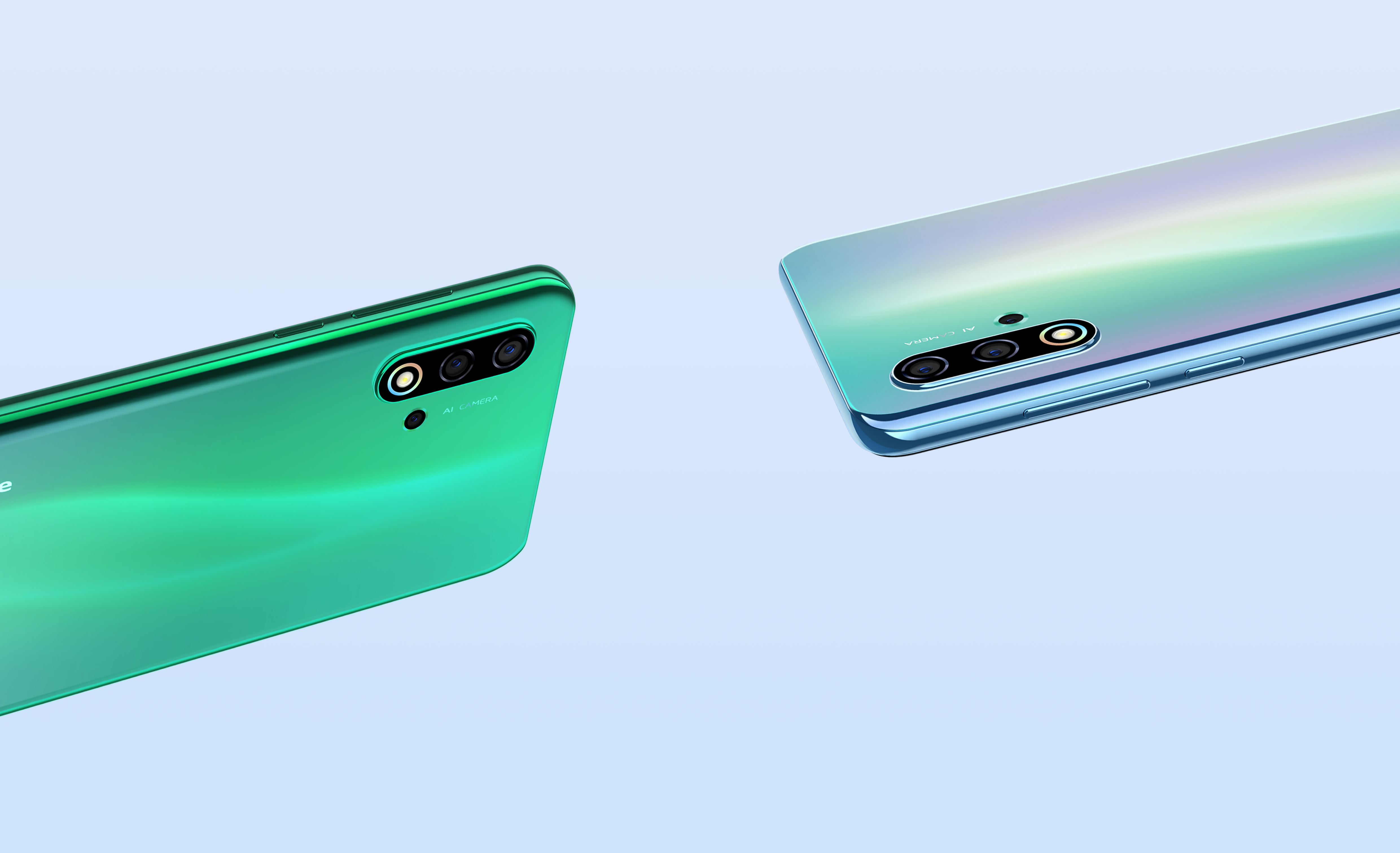 Nebula, waterfall, color, starry sky，