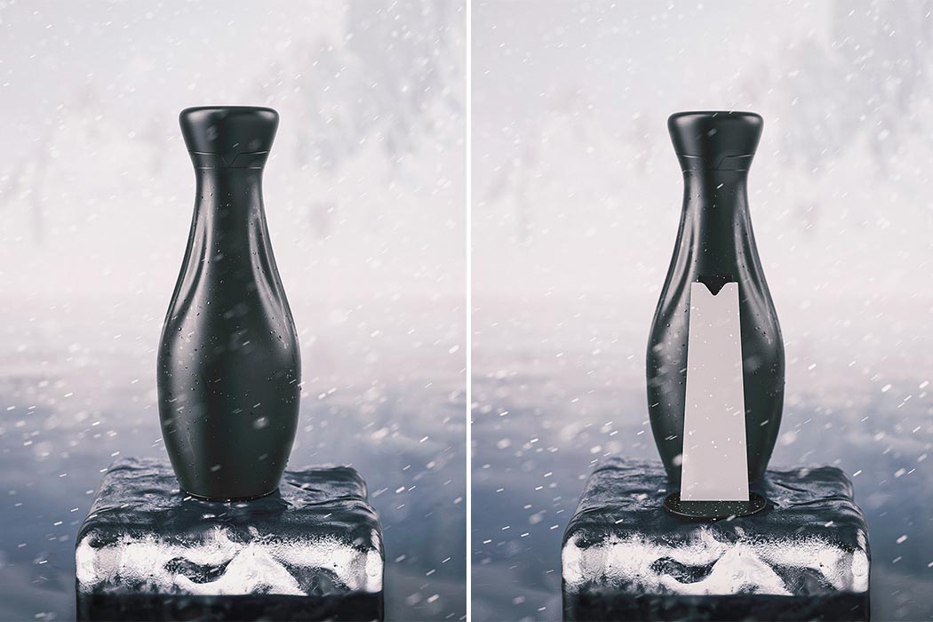 cancerous person，Water bottle，Medicine box，