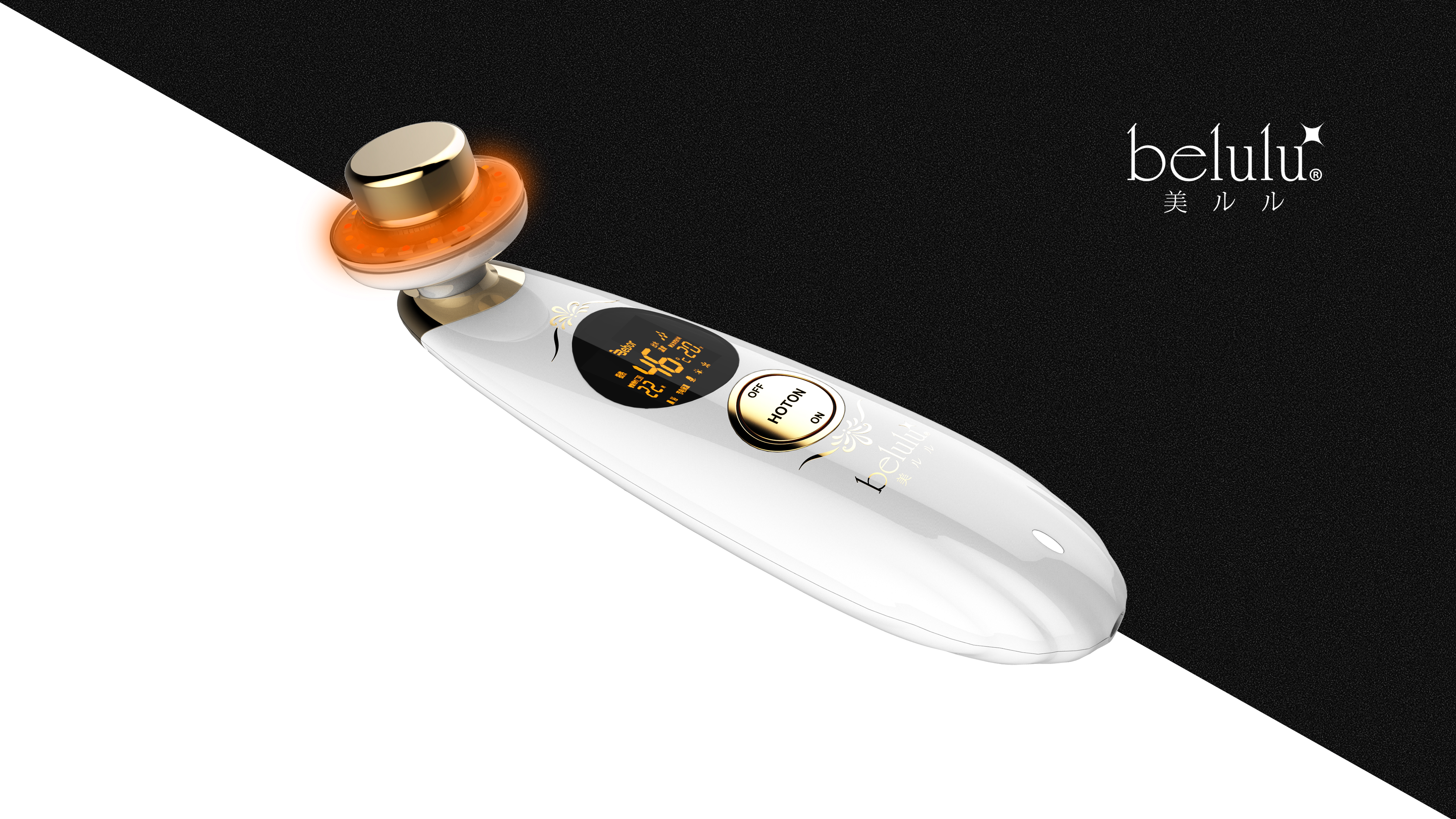 cosmetic instrument，Ultrasonic beauty instrument，shell，fashion，Simplicity，Mellow，