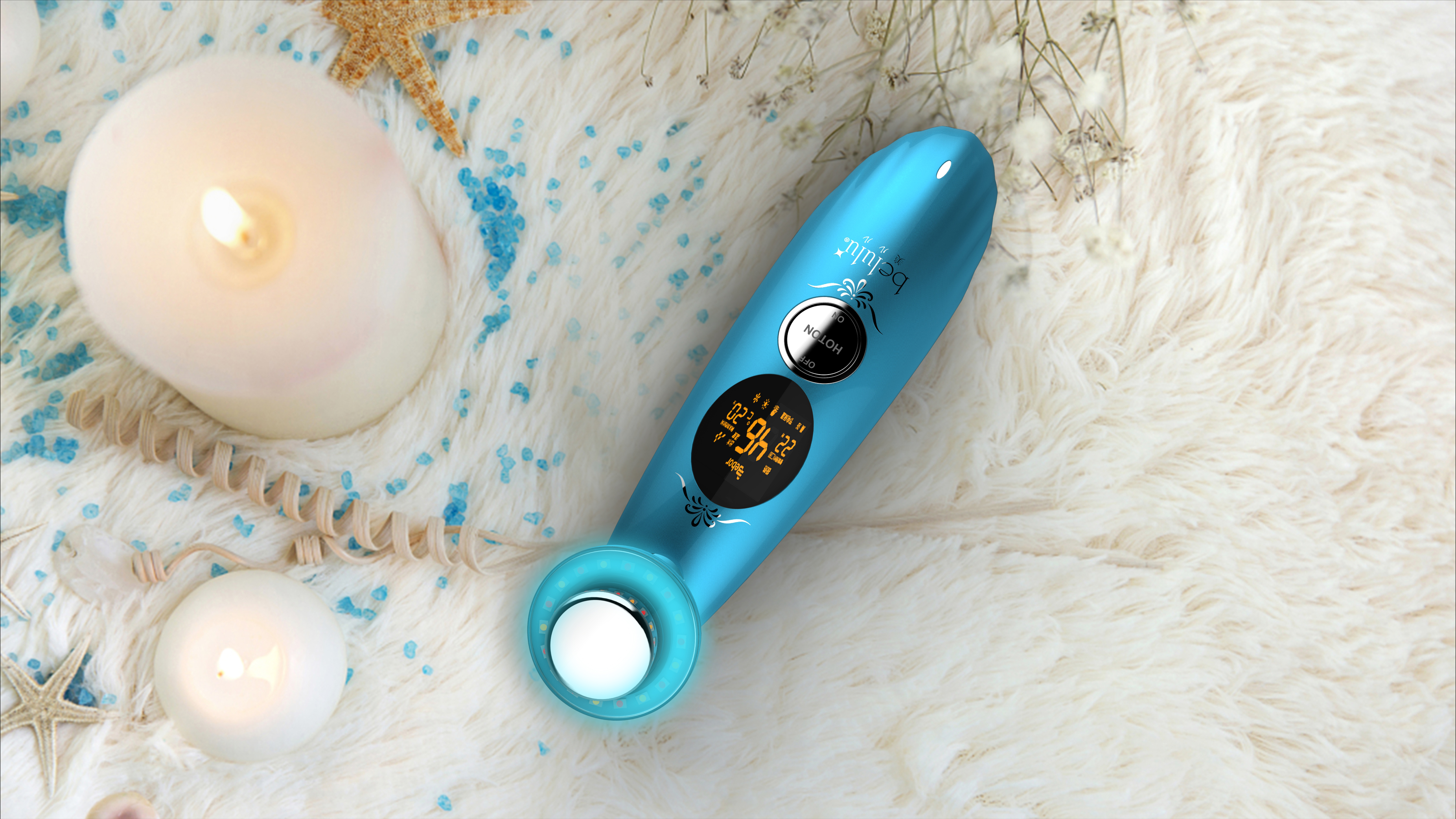 cosmetic instrument，Ultrasonic beauty instrument，shell，fashion，Simplicity，Mellow，