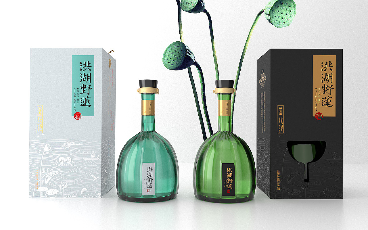 Wine packaging design，Alcohol，Wine bottle design，packing design，