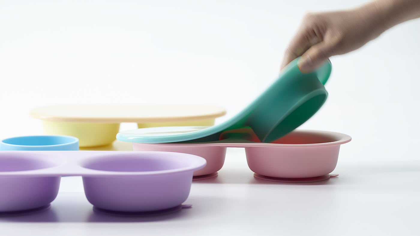 Dinner plate，children，Organic，soft，