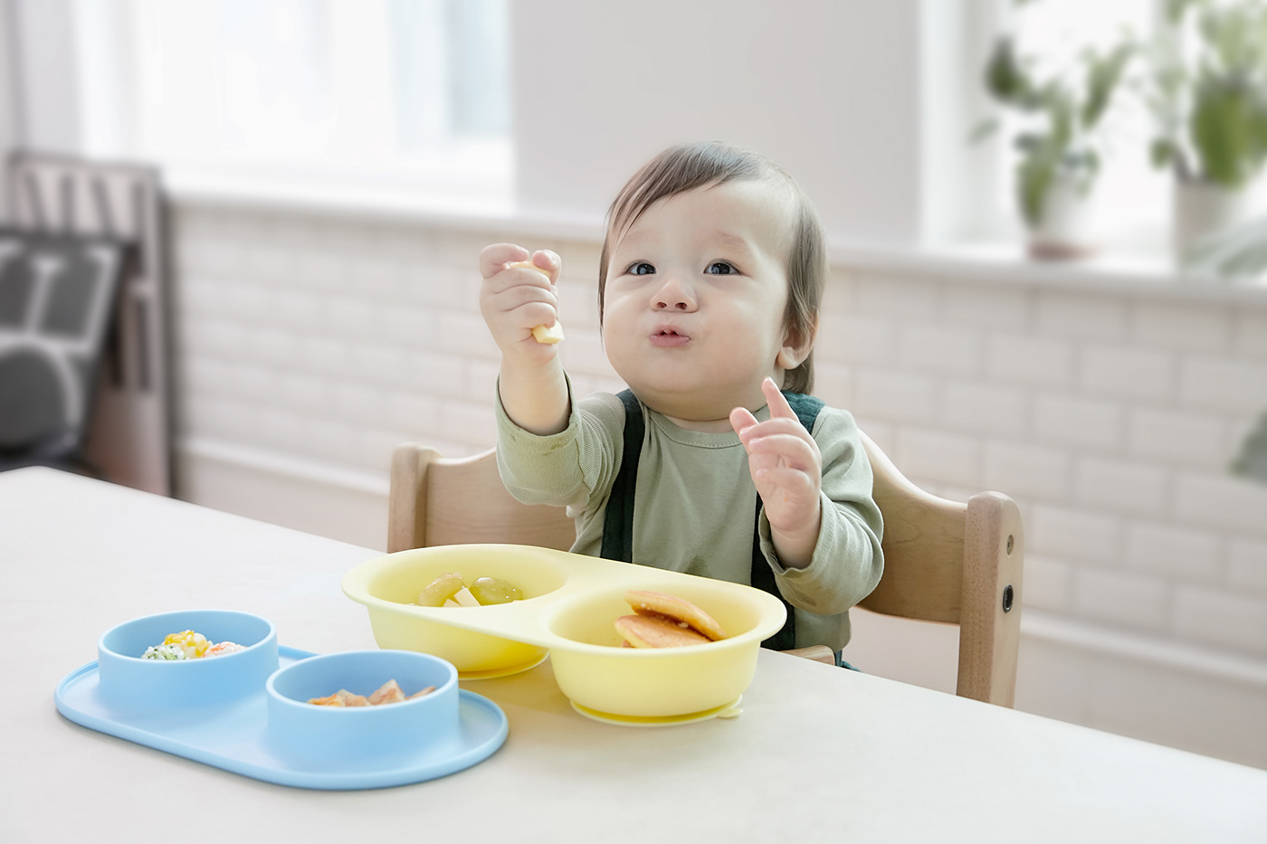 Dinner plate，children，Organic，soft，