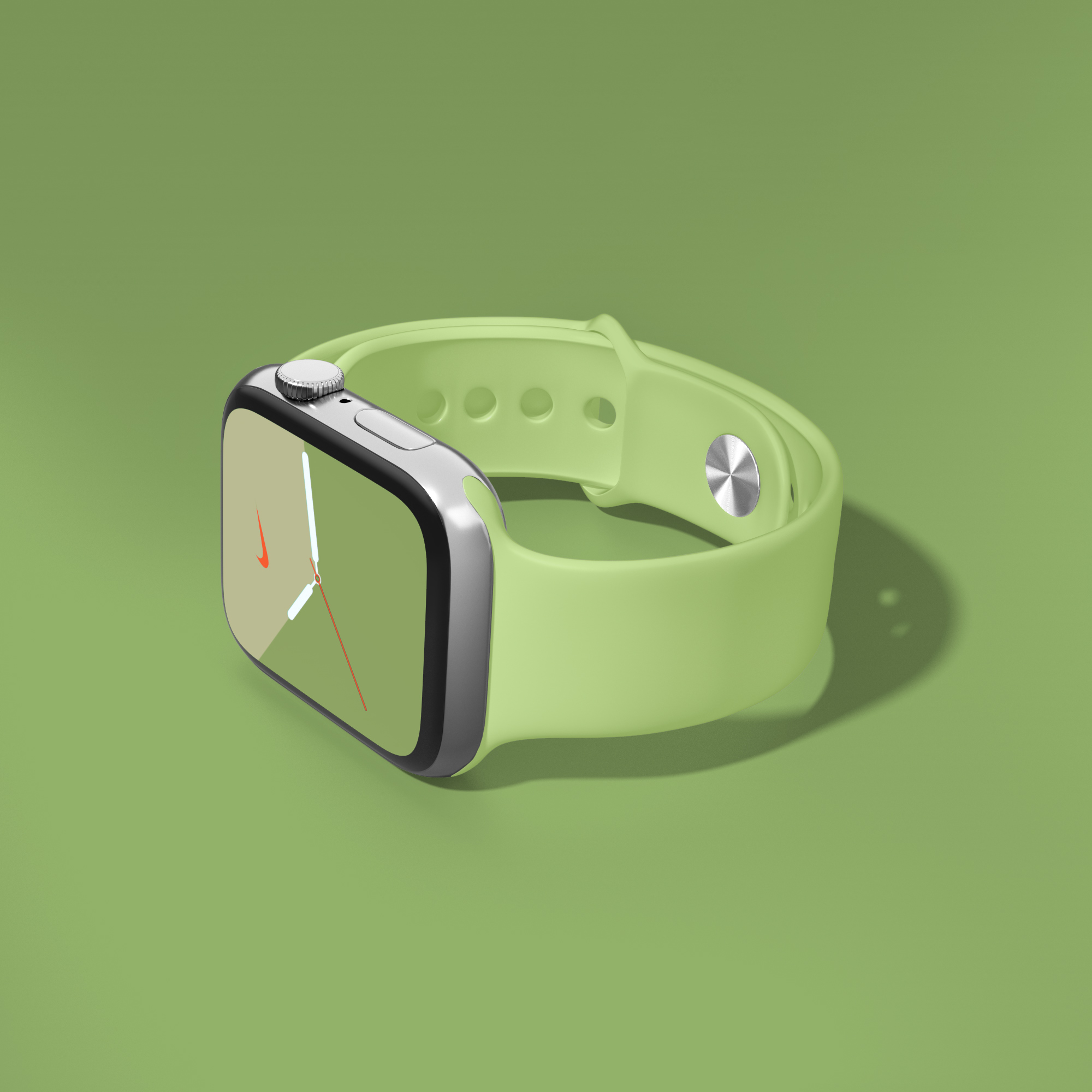 Wrist watch，like a breath of fresh air，