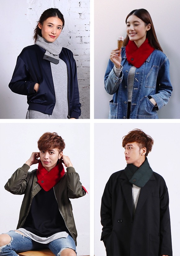 Self heating，scarf，originality，Design，tool，equipment，
