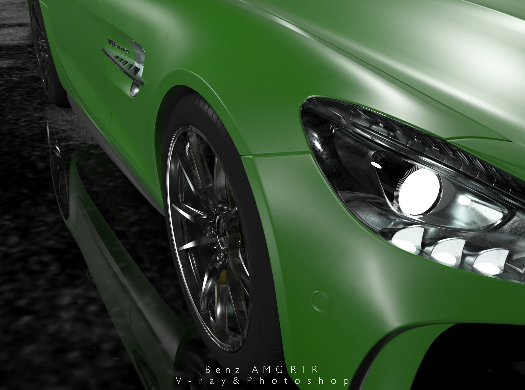 small home appliances，Car rendering，Senior works collection，