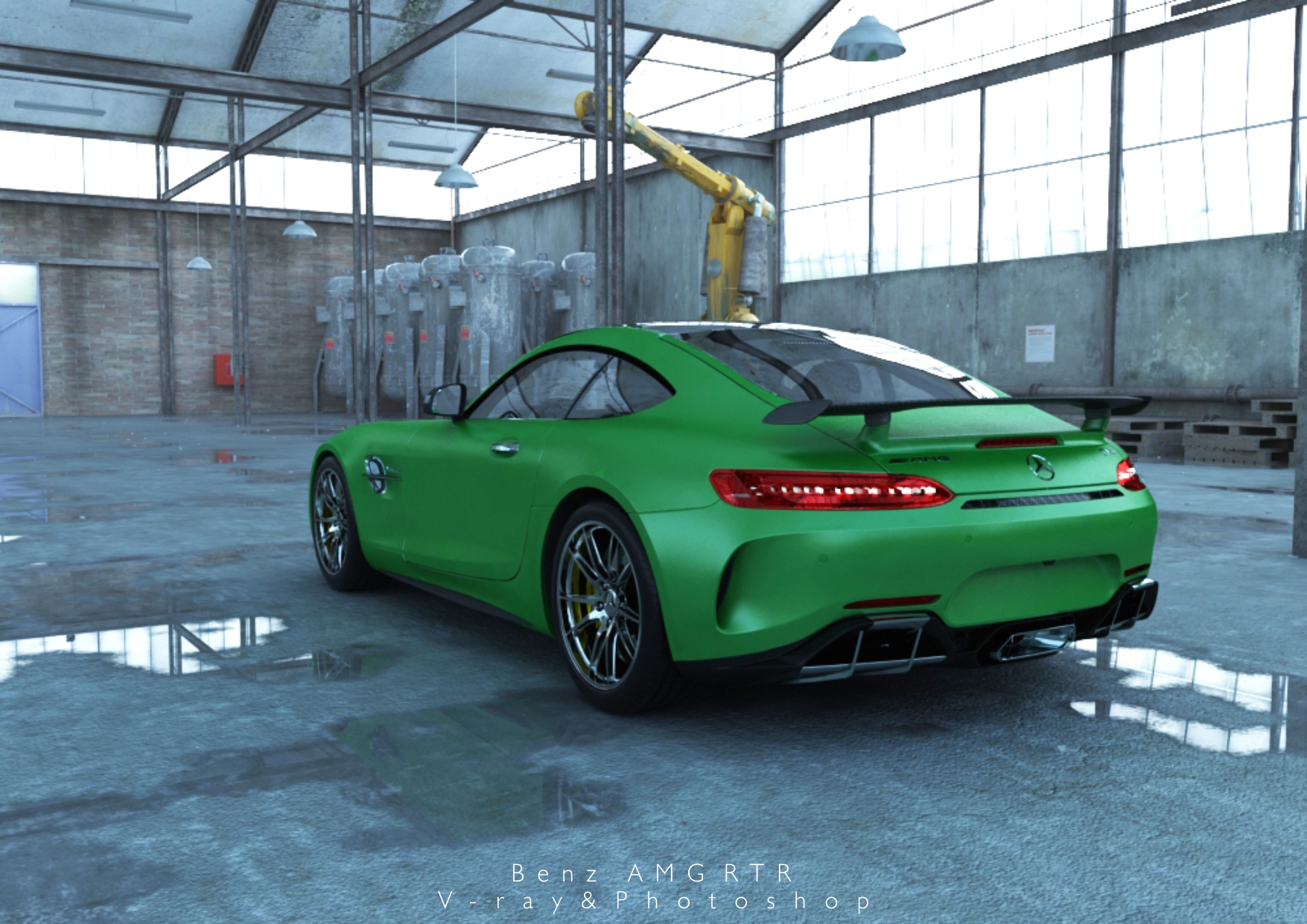 small home appliances，Car rendering，Senior works collection，