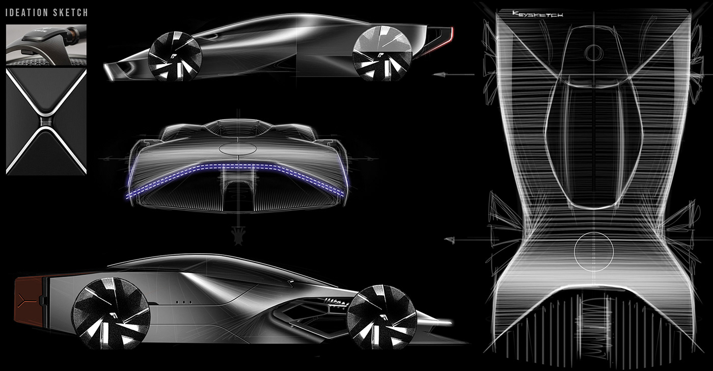 Ford，Concept Car，Sports car，electric vehicle，