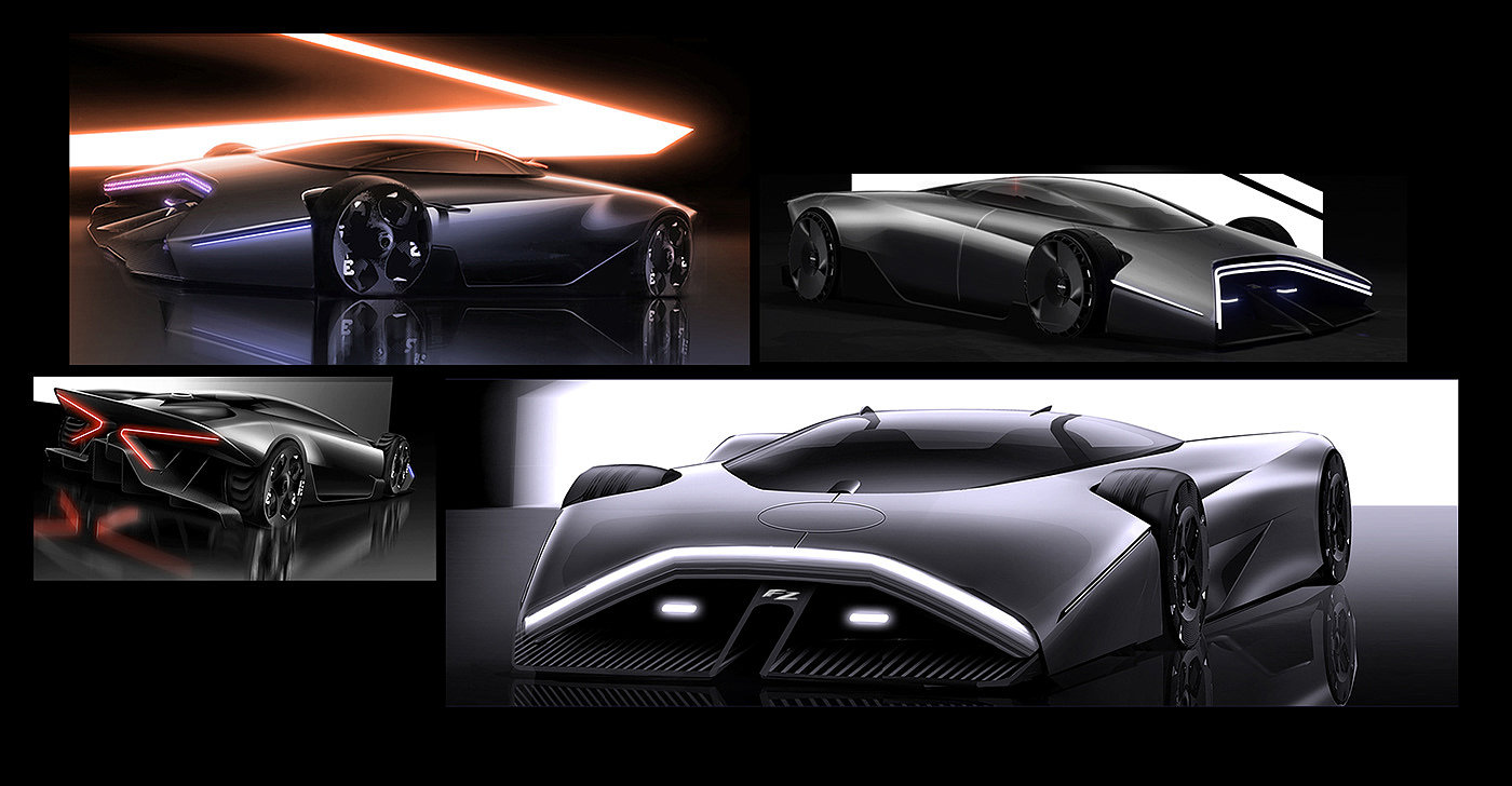 Ford，Concept Car，Sports car，electric vehicle，