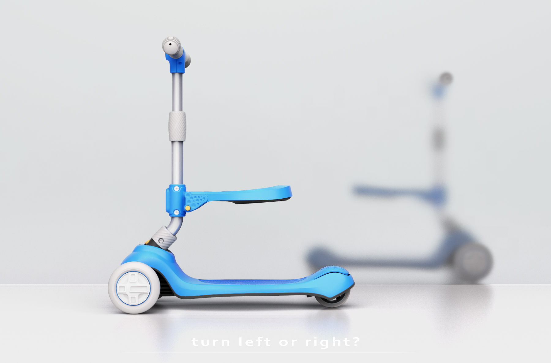 Appearance design，Scooter，Children's scooters，One shot design，