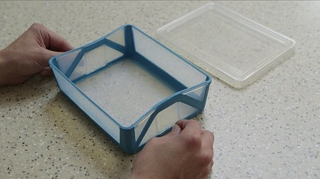 折叠，塑胶，饭盒，创意，设计，