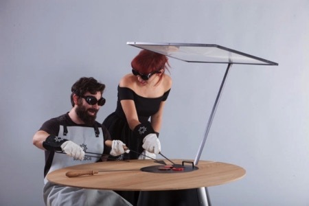 solar energy，Barbecue table，Pure natural，originality，Design，tool，equipment，