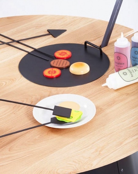 solar energy，Barbecue table，Pure natural，originality，Design，tool，equipment，