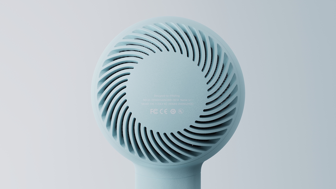 hair drier，Keyshot rendering，industrial design，product design，sample reels，