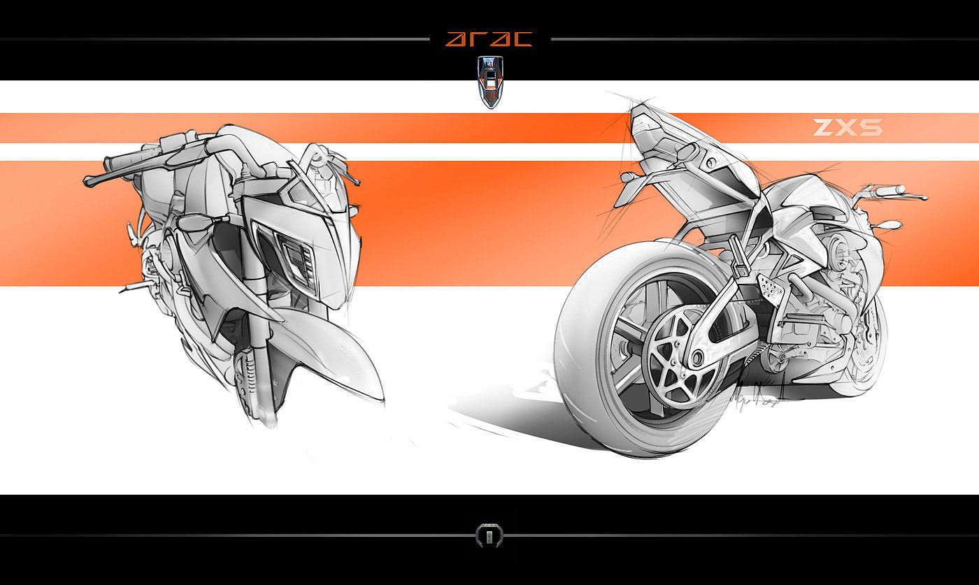 ZXS，concept，motorcycle，