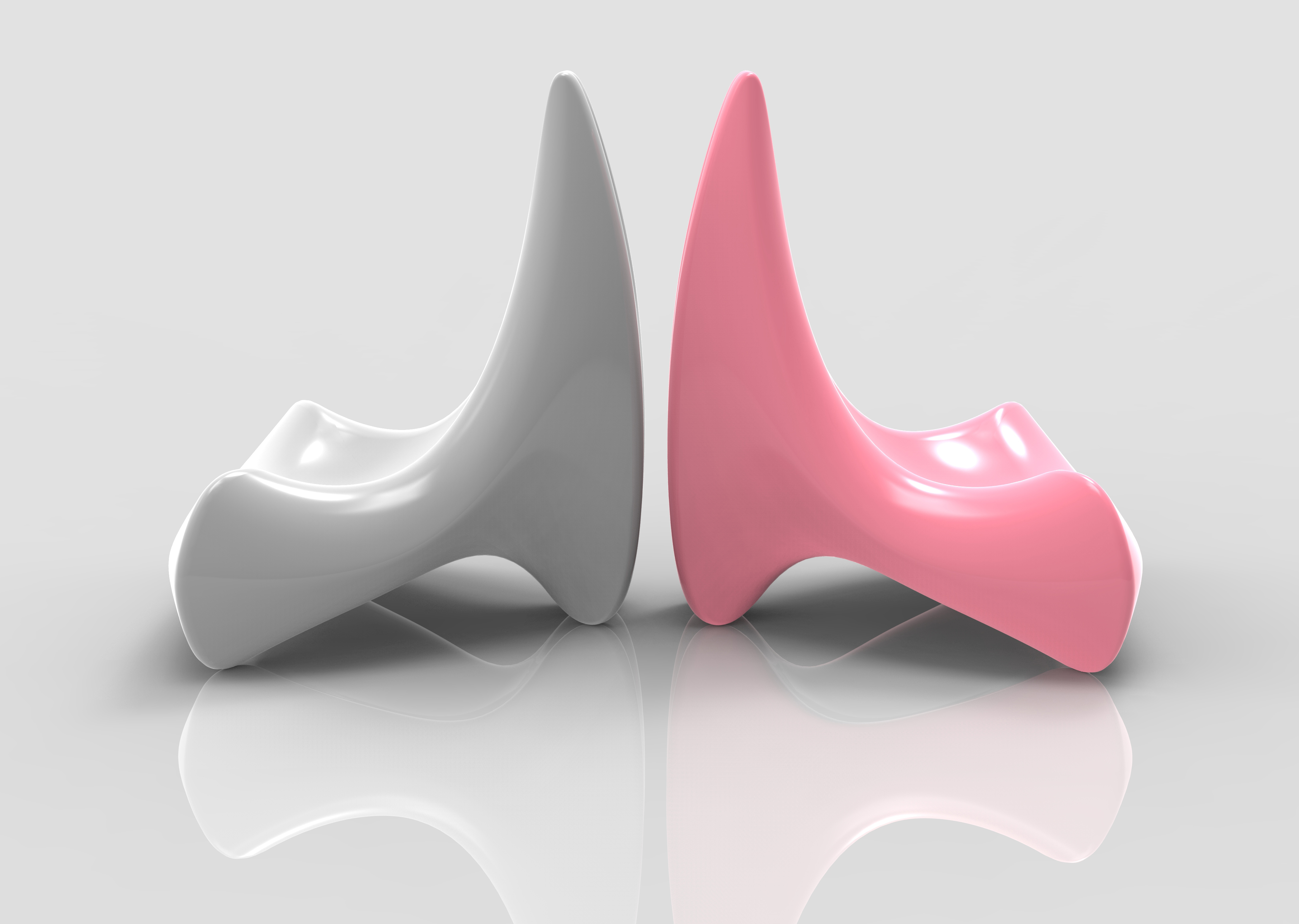 chair，Foam injection molding，