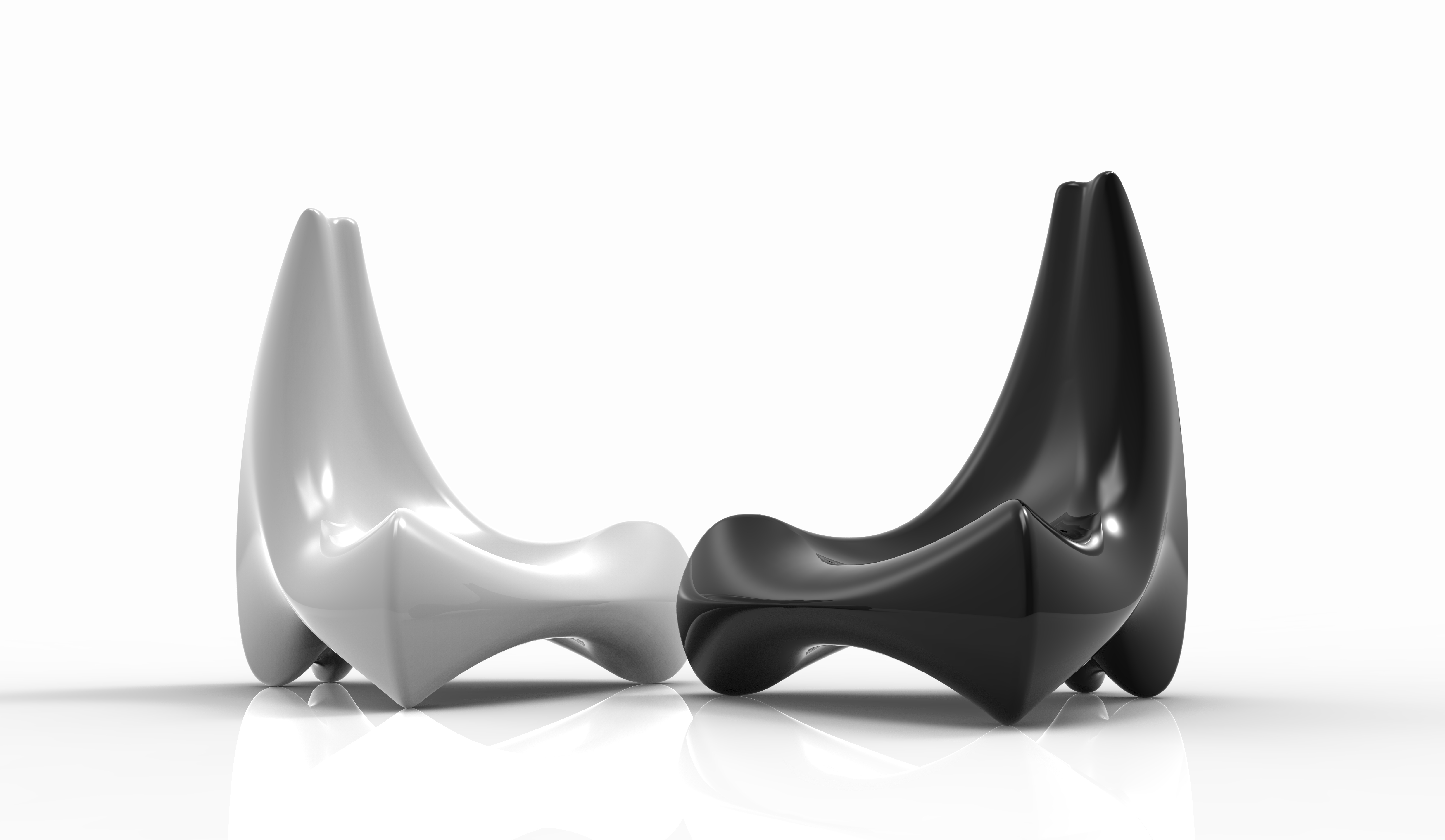 chair，Foam injection molding，