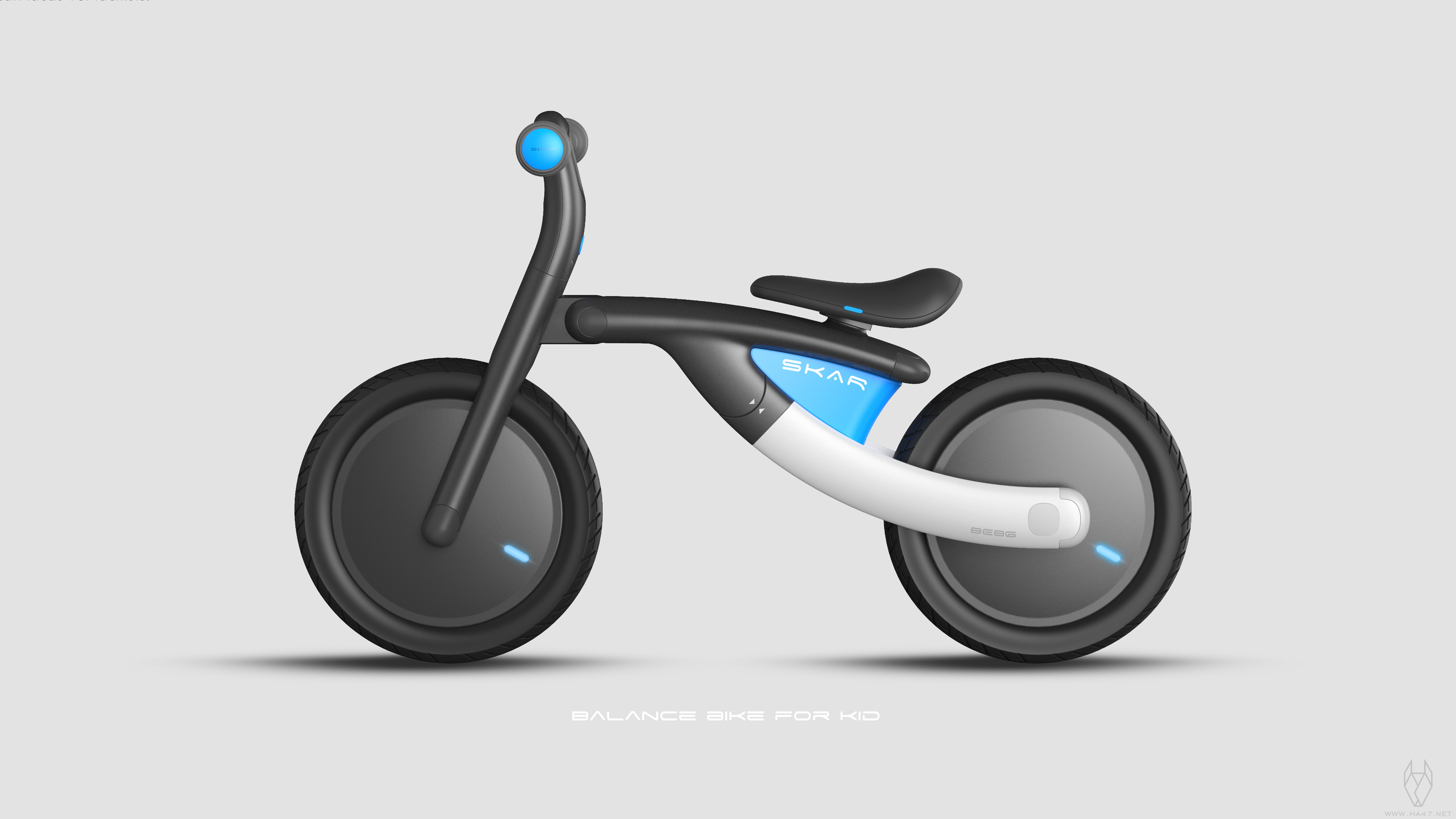 哈士奇设计,原创作品,儿童玩具,童车