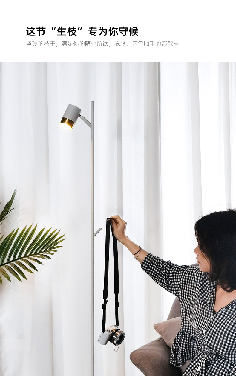 Floor lamp，Simplicity，modern，