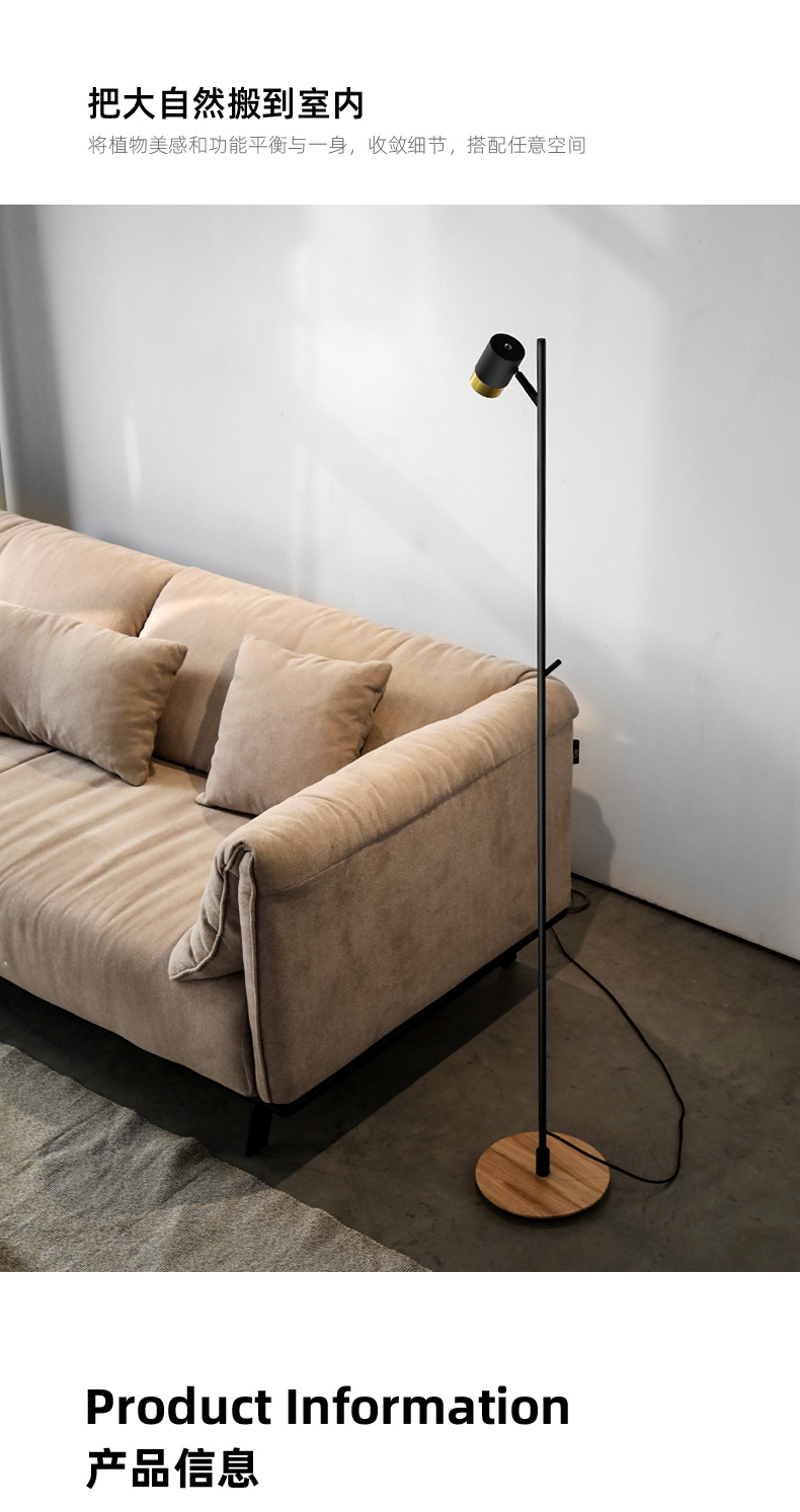 Floor lamp，Simplicity，modern，